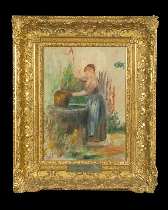 Detuvieron a una red de delincuentes detrás del robo de obras de Renoir en Francia