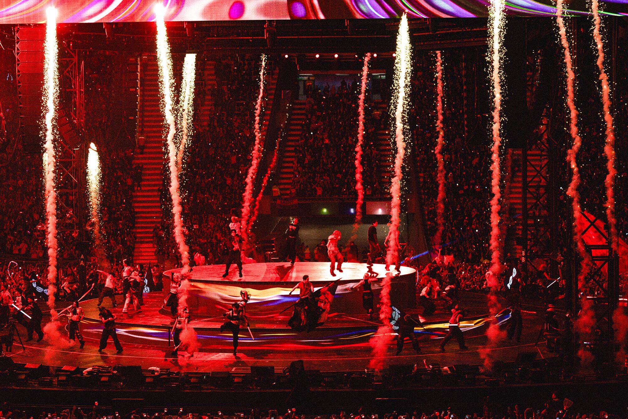 El show de BTS producido por DF Entretainment (Crédito: HYBE/BIGHIT MUSIC )