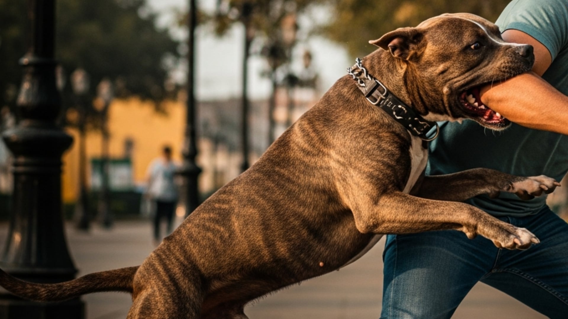Dos pitbull atacaron a una mujer en La Plata y terminó internada con lesiones graves