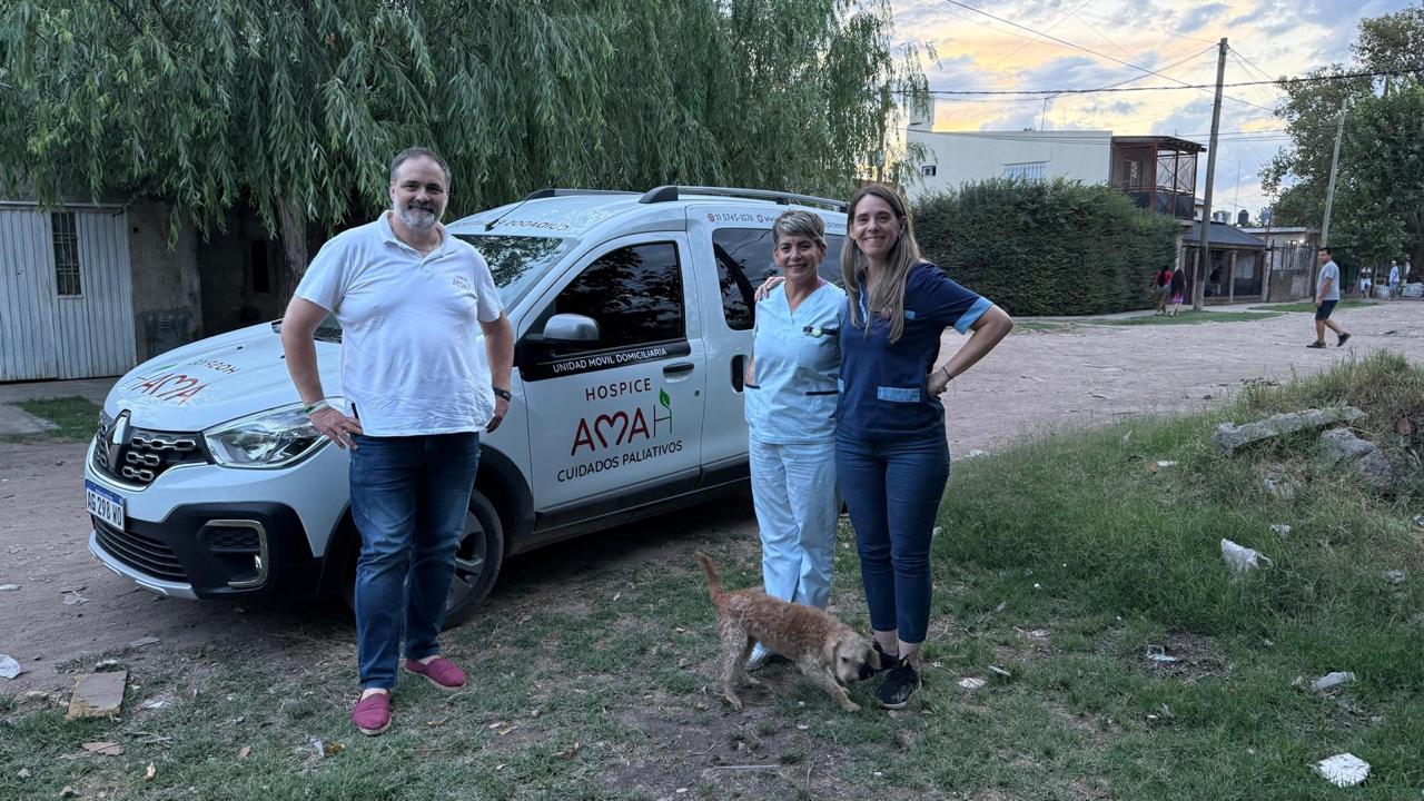 Ser voluntario en Hospice AMAH es aprender que el amor es el analgésico más poderoso (Hospice AMAH)