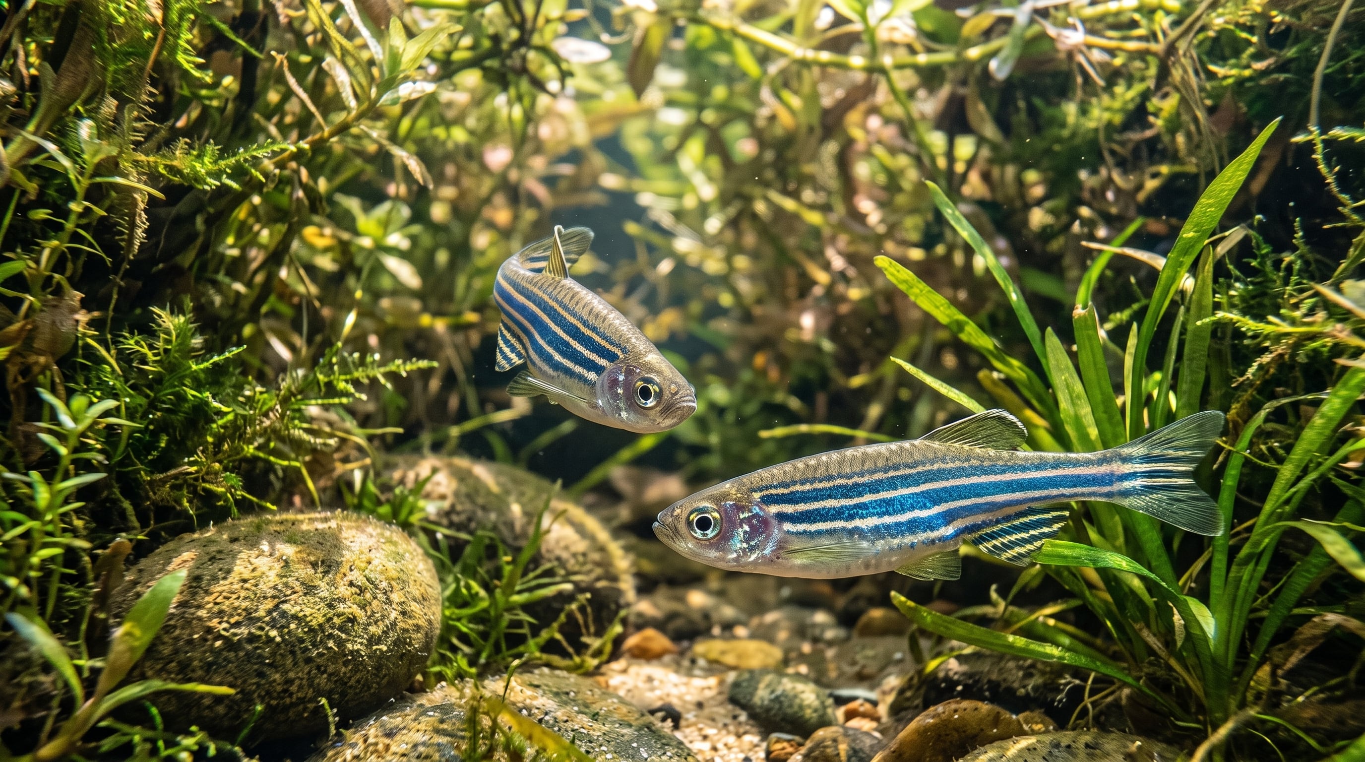 El uso de peces modificados con marcadores fluorescentes permitió comprobar que solo las células del extremo del nuevo tejido se multiplican (Imagen Ilustrativa Infobae)