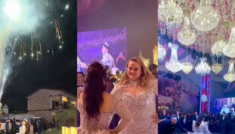 La celebración de quince años se realizó en Chiquimula con carruajes y artistas invitados sin registros públicos sobre su financiamiento. (Cortesía: Redes sociales)
