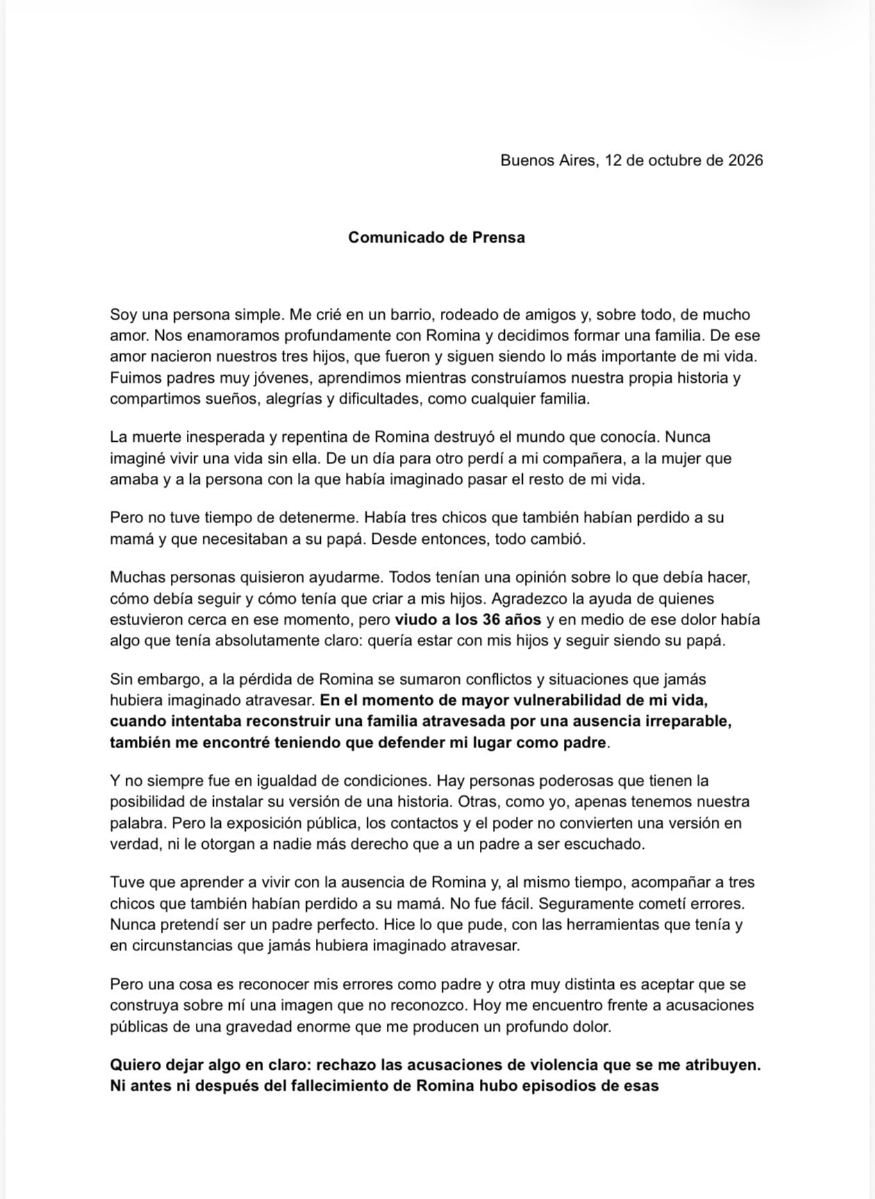 Gustavo Yankelevich habló de las acusaciones de Darío Giordano y reveló cómo fue el último encuentro con los hijos