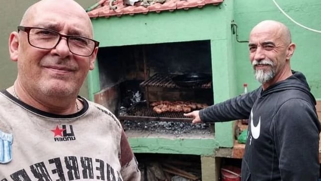 Oscar Barbero y Félix Mendieta salieron en kayak desde Santa Teresita el 21 de septiembre; ambos fueron advertidos por Prefectura sobre el alerta meteorológico (Foto: 0223)
