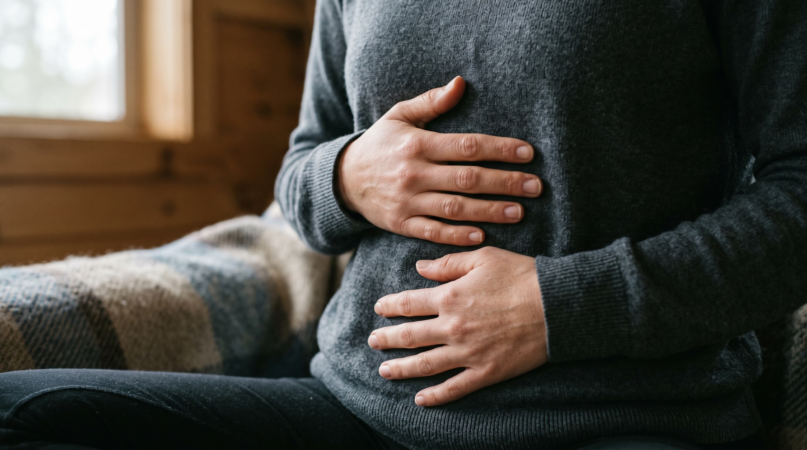Dolor en la parte alta del abdomen, ardor y pesadez pueden tener múltiples causas y requieren evaluación médica si persisten (Imagen Ilustrativa Infobae)