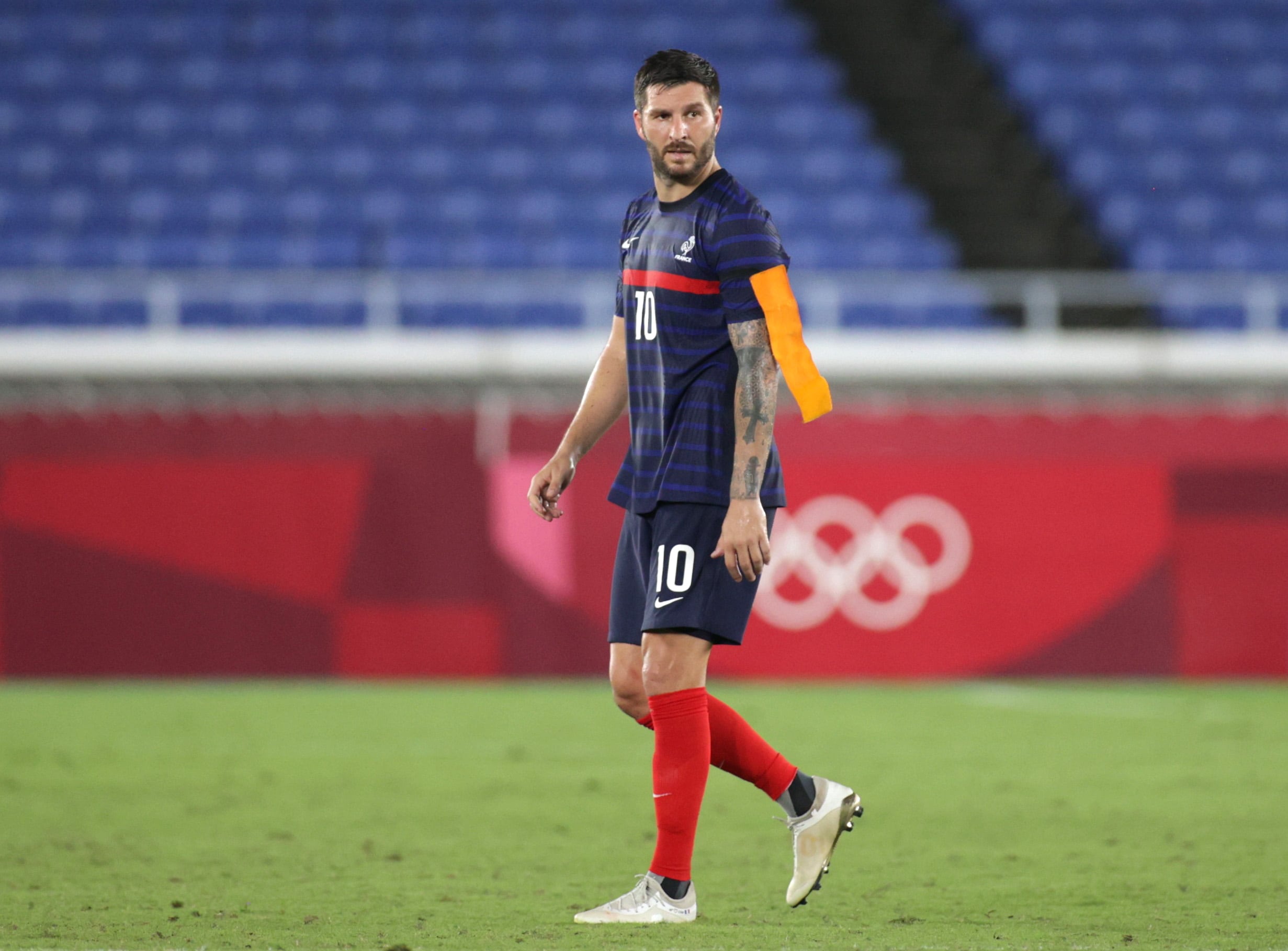 Gignac disputó 36 partidos con la selección de Francia y acumula más de 360 goles en su carrera profesional. (REUTERS/Hannah Mckay)