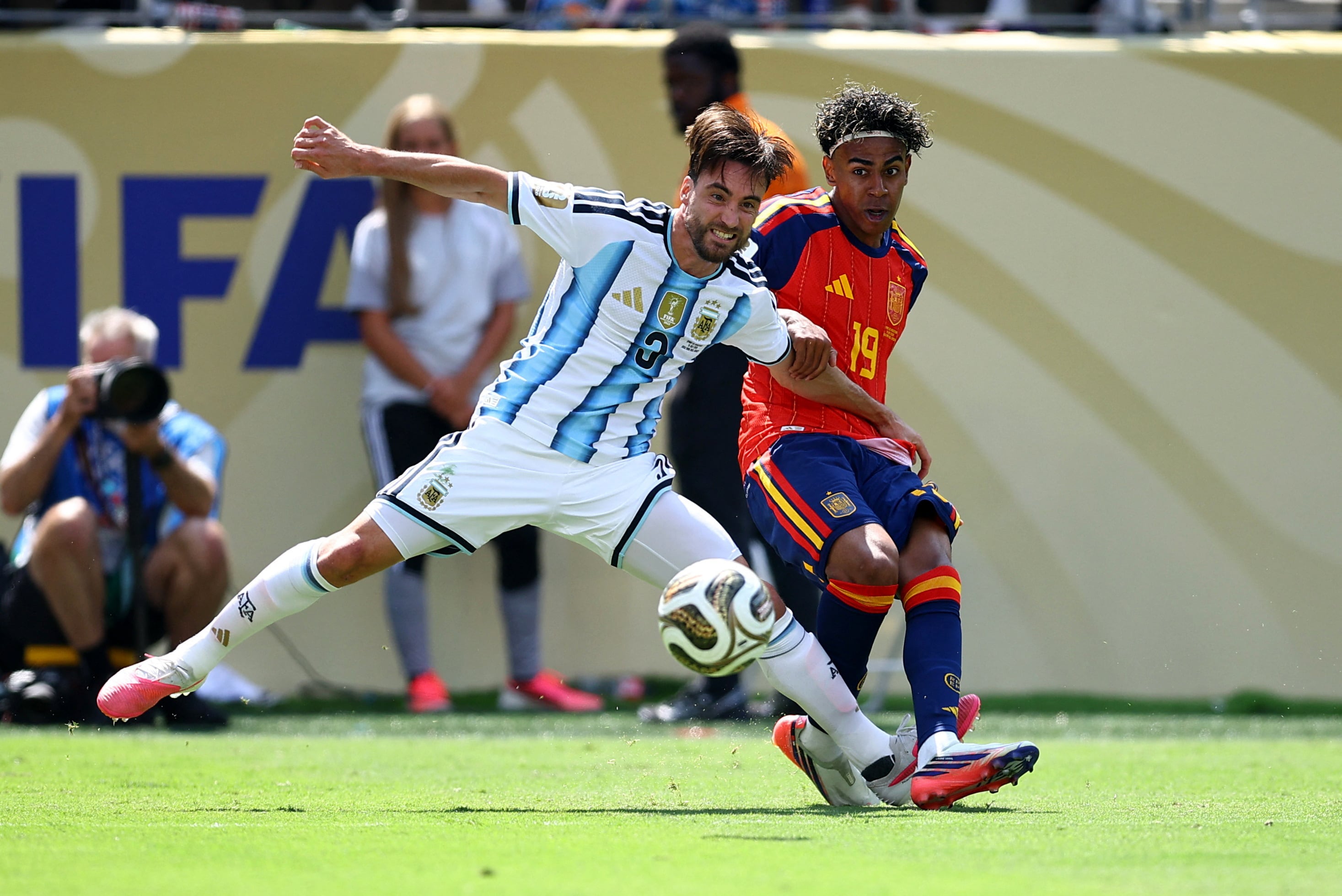 Nicolás Tagliafico habló sobre la final del Mundial 2026 (REUTERS/Agustin Marcarian)