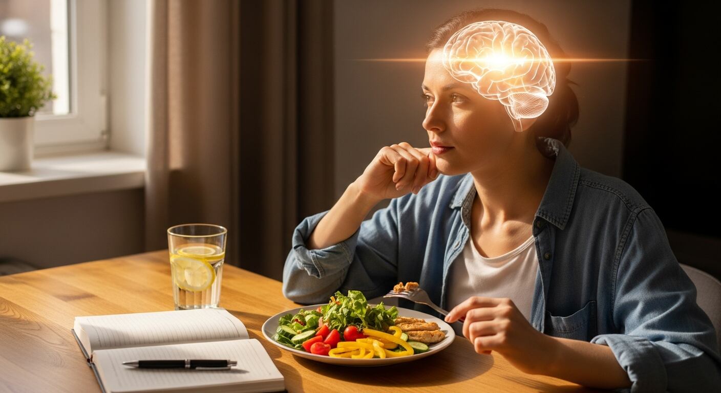 La psicóloga Kimberley Wilson propone incluir la nutrición como pilar de la salud mental junto con la terapia y los fármacos (Imagen Ilustrativa Infobae)