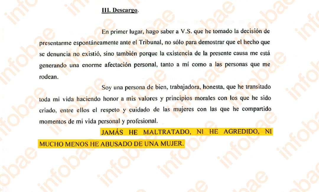 La Justicia ordenó una pericia psiquiátrica para la mujer que denunció por violación a Joaquín Levinton