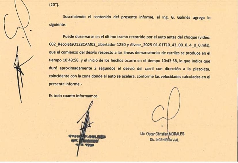 La Justicia revisará el sobreseimiento de la empresaria que atropelló y mató a un turista por un “apagón en el cerebro”