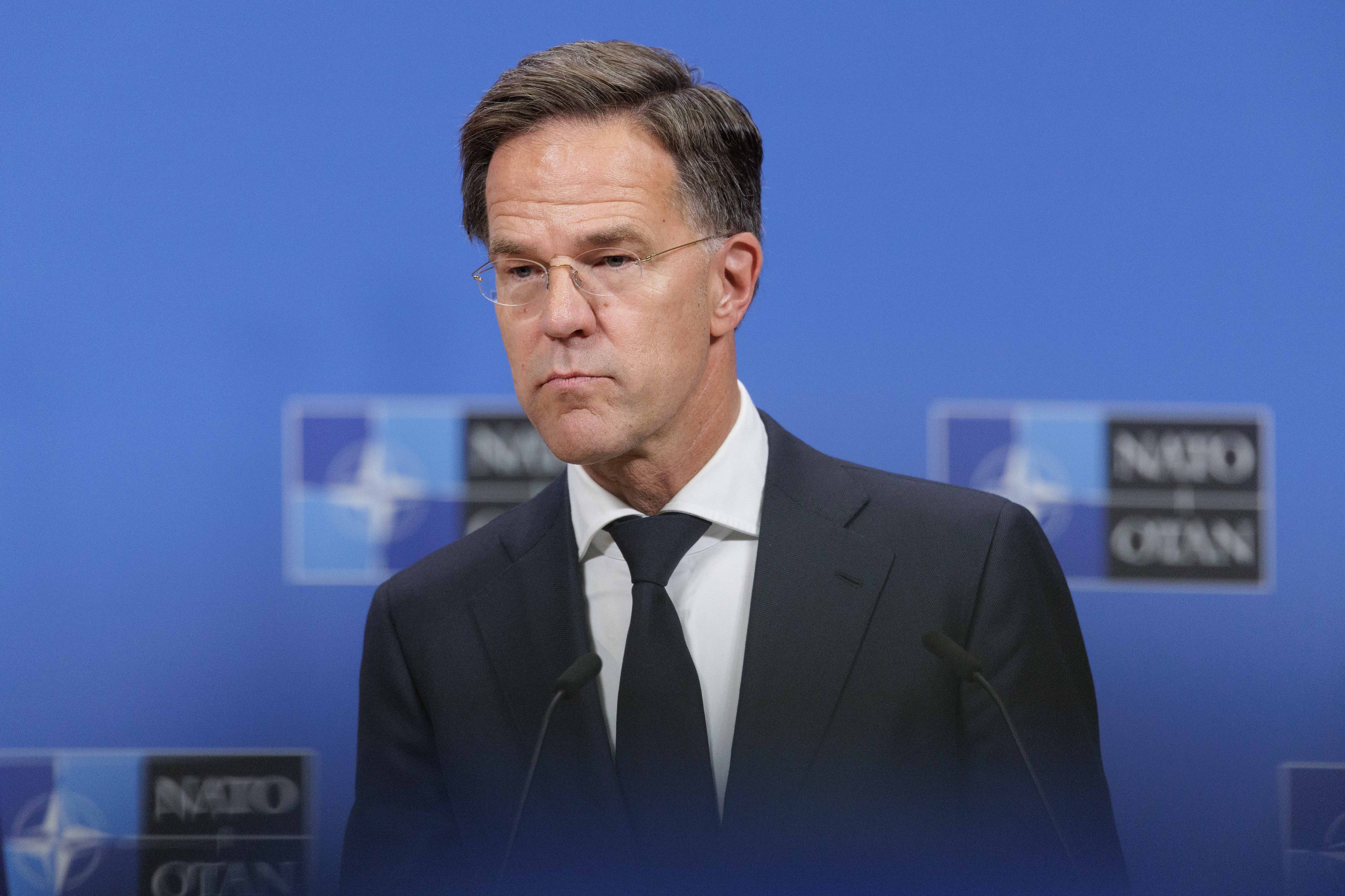 El secretario general de la OTAN, Mark Rutte (EFE)