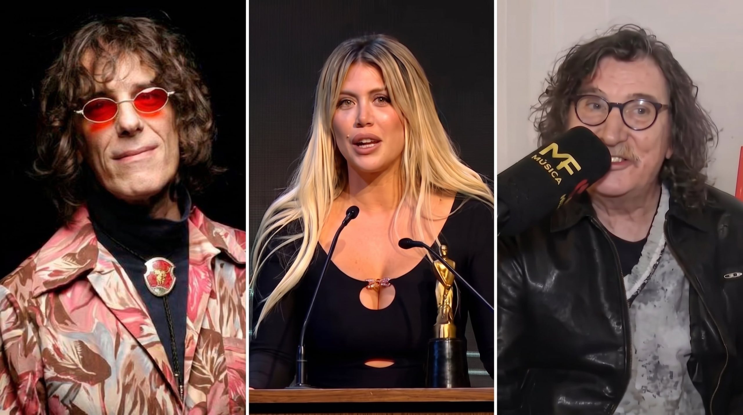 Las perlitas de los Martín Fierro de la Música: la palabra de Charly García, la distinción a Wanda Nara y el recuerdo de Spinetta