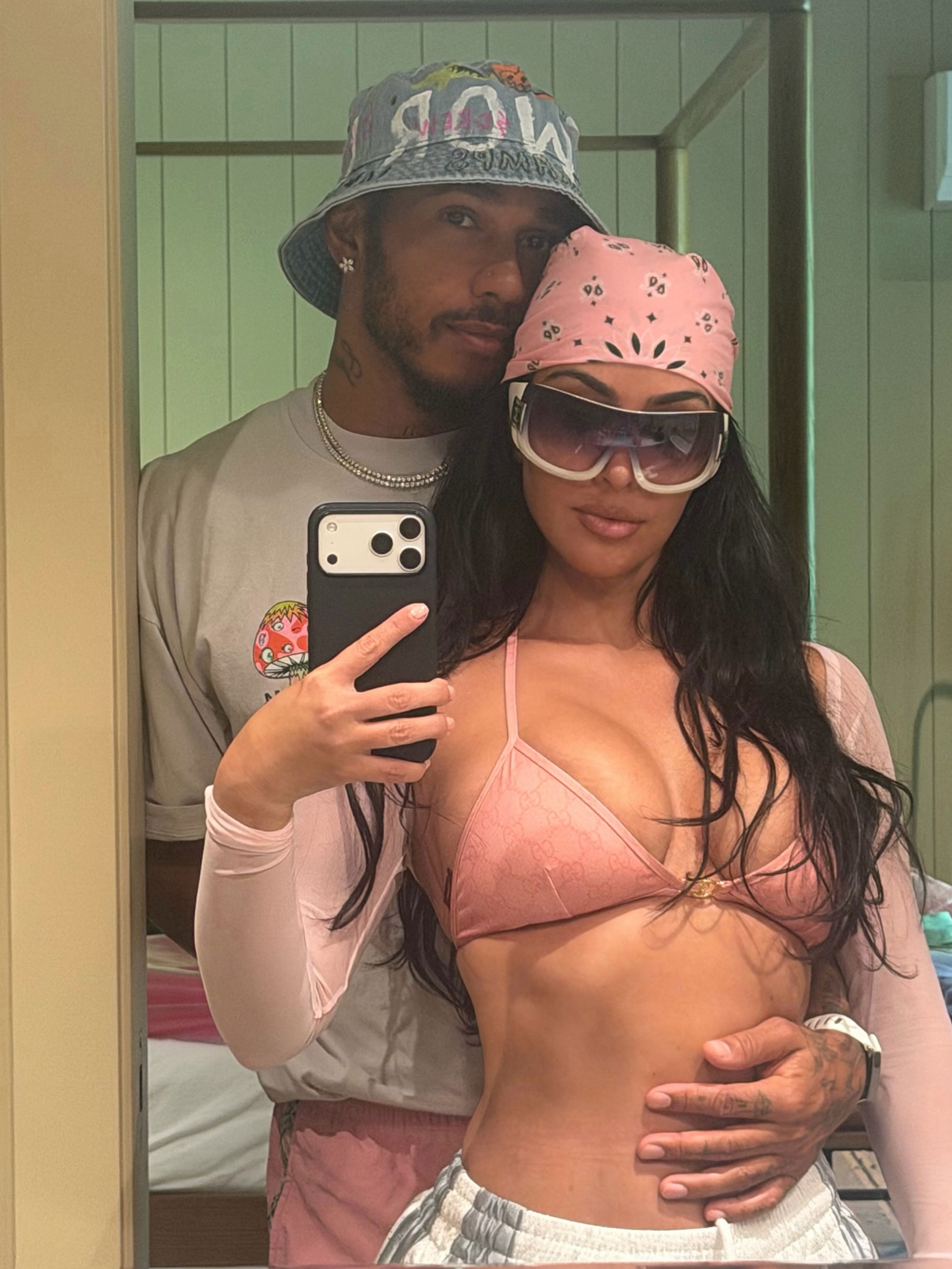 Lewis Hamilton habló de los hijos de Kim durante el GP de Estados Unidos