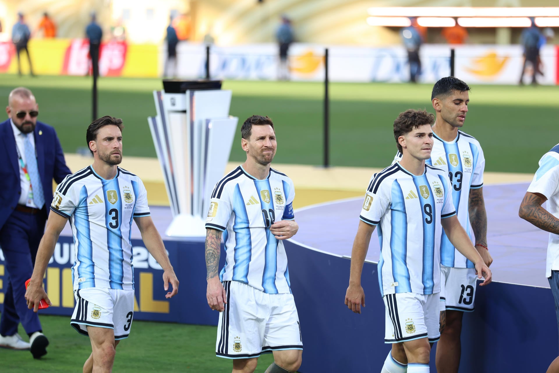 El último partido oficial de Lionel Messi con Argentina fue en la final del Mundial 2026 (EFE/ Octavio Guzman) 