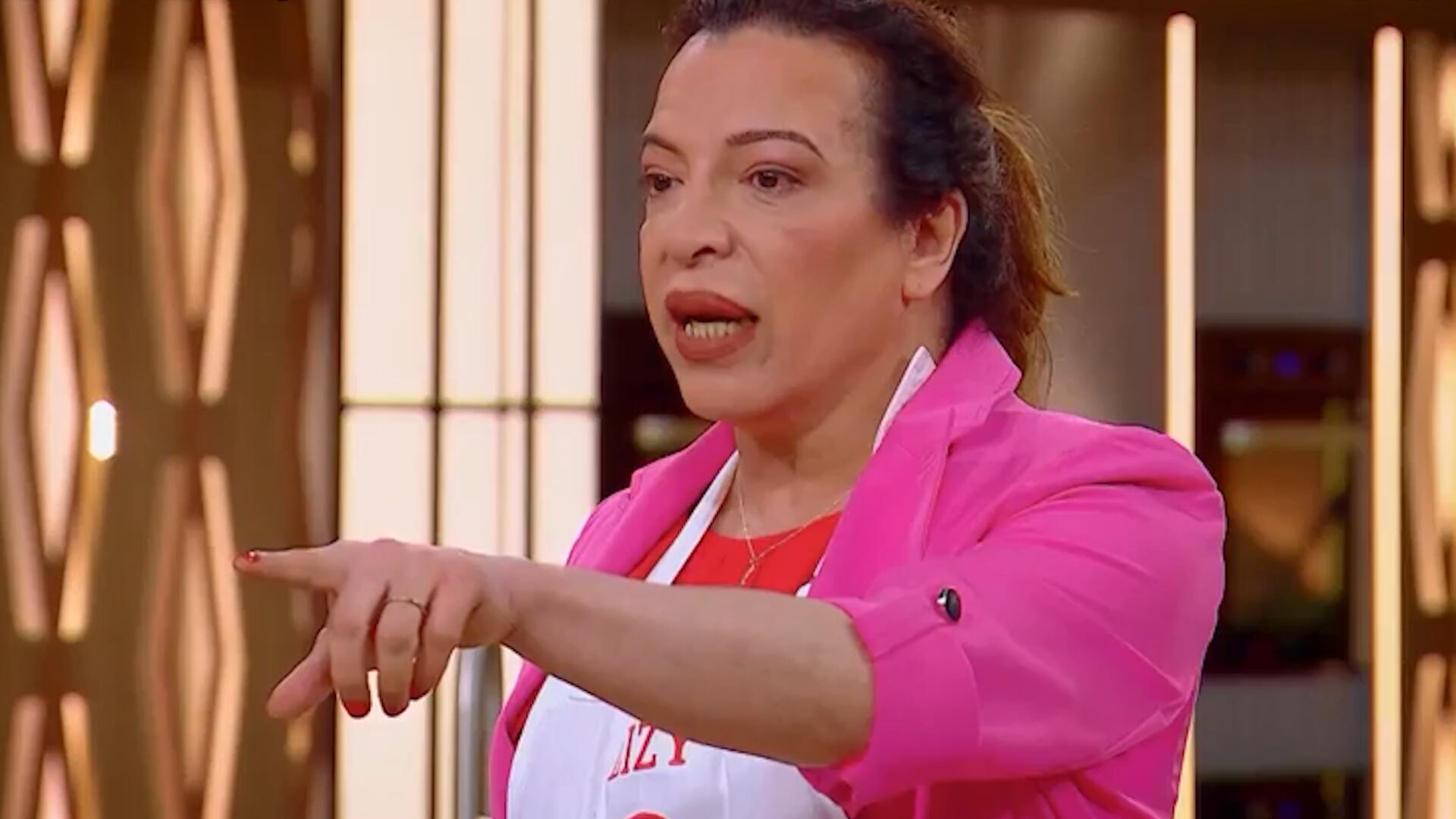 Lizy Tagliani sufrió con su plato en MasterChef Celebrity y no pudo ocultar las lágrimas: “Es un problema mío”