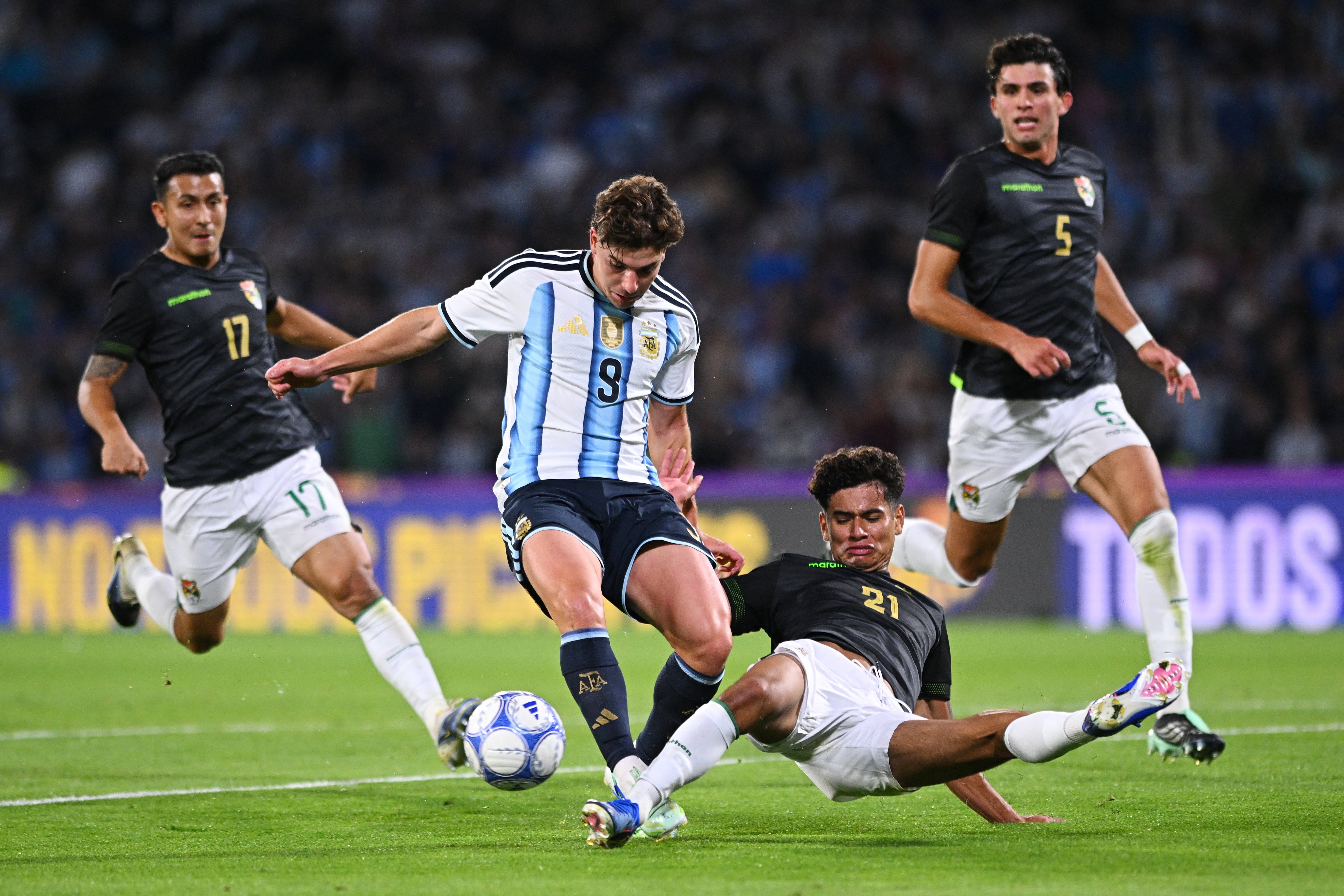 Julián Álvarez es una de las grandes figuras que tiene esta Selección y debe recuperar su mejor nivel (Créditos: Reuters/Rodrigo Valle)