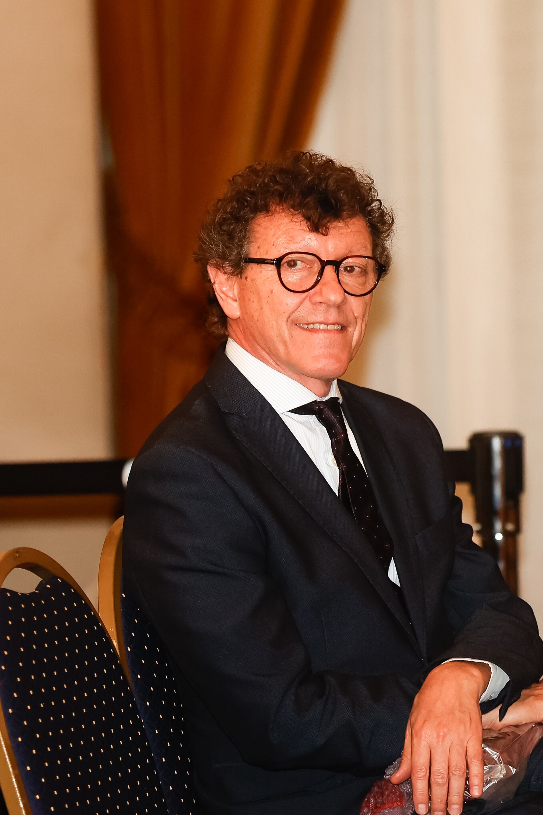 Gerardo Grieco, director general del Teatro Colón, estuvo presente en la ceremonia 