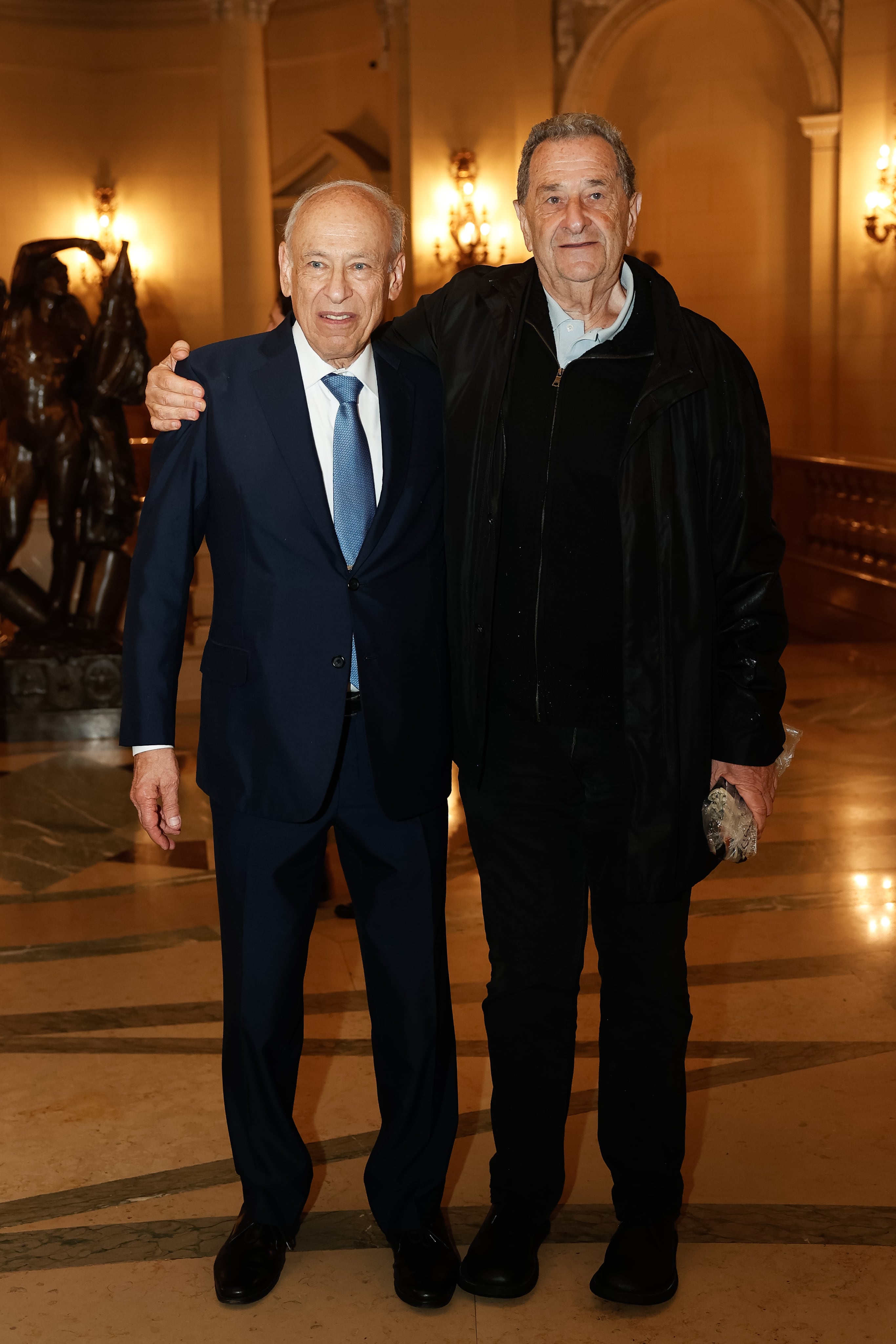 Luis Ovsejevich y el economista Bernardo Kosacoff
