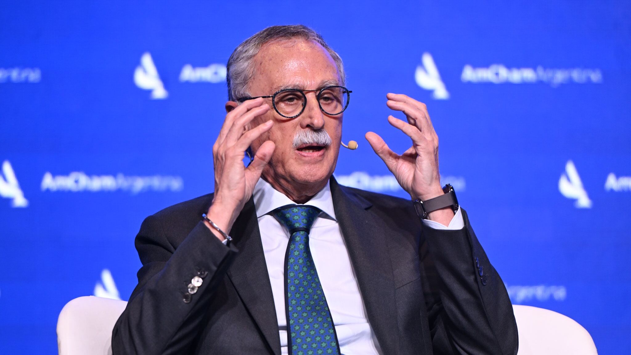 El ministro de Salud Mario Lugones propuso una mayor autonomía sanitaria para las provincias en el AmCham Forum Health 2026. (Adrián Escandar)