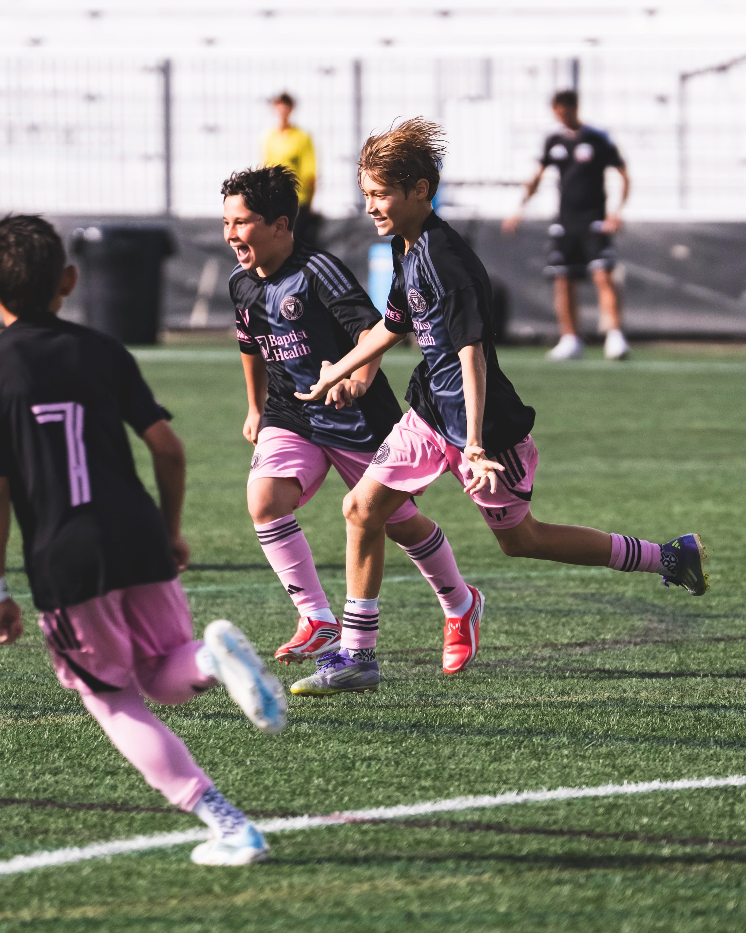 Mateo Messi convirtió un gol en el título del Inter Miami Sub 12 (@intermiamicf_academy)