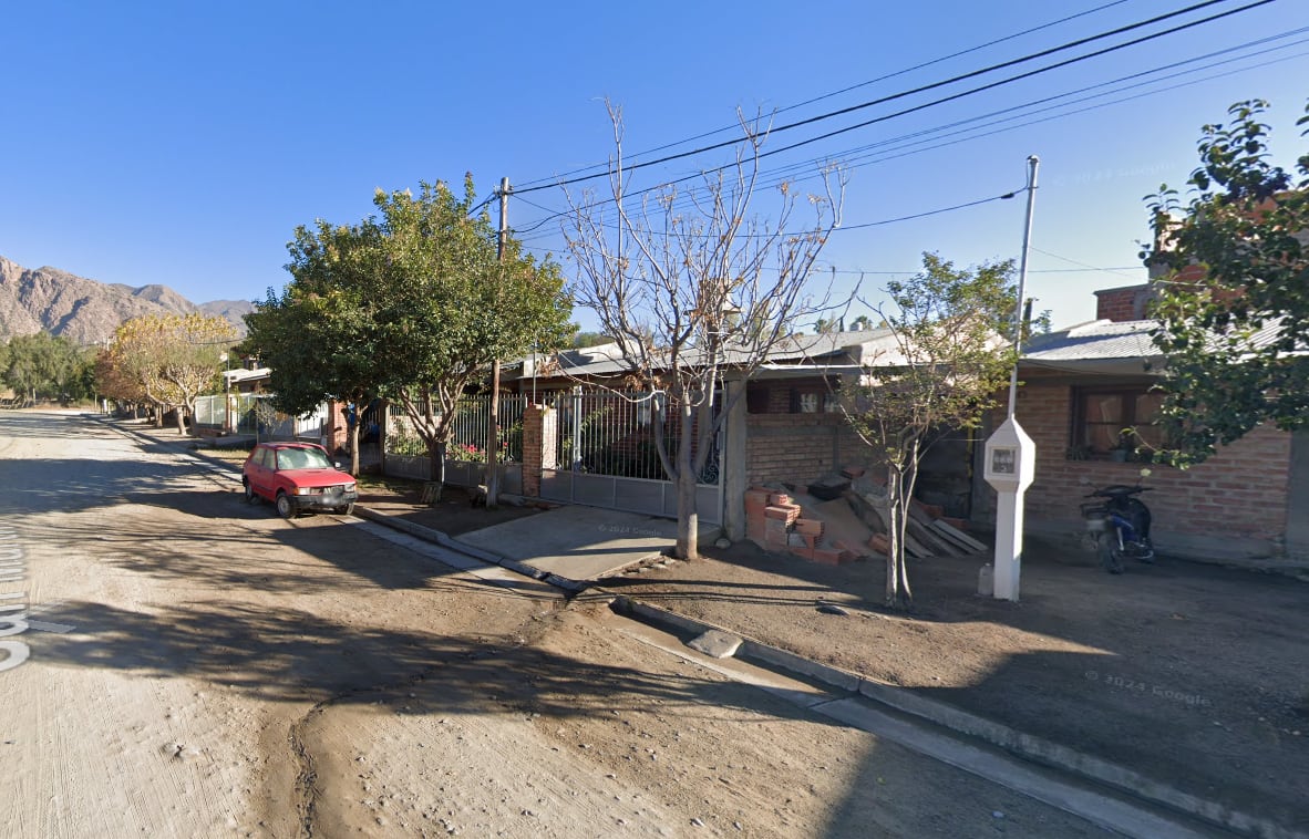 El barrio en el que ocurrió el doble femicidio (Captura de Google Maps)