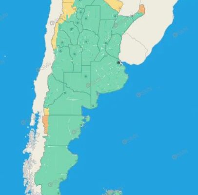 Mientras se espera una semana sin sol en el AMBA, siguen las alertas por tormentas, nevadas y viento en el interior