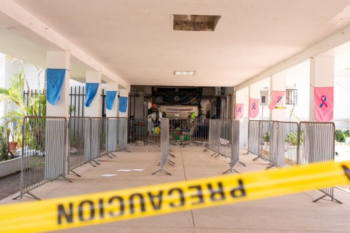 Regina Miranda, de 60 años, falleció tras sufrir un traumatismo craneoencefálico durante la evacuación de una escuela en Santiago de Veraguas. Cortesía
