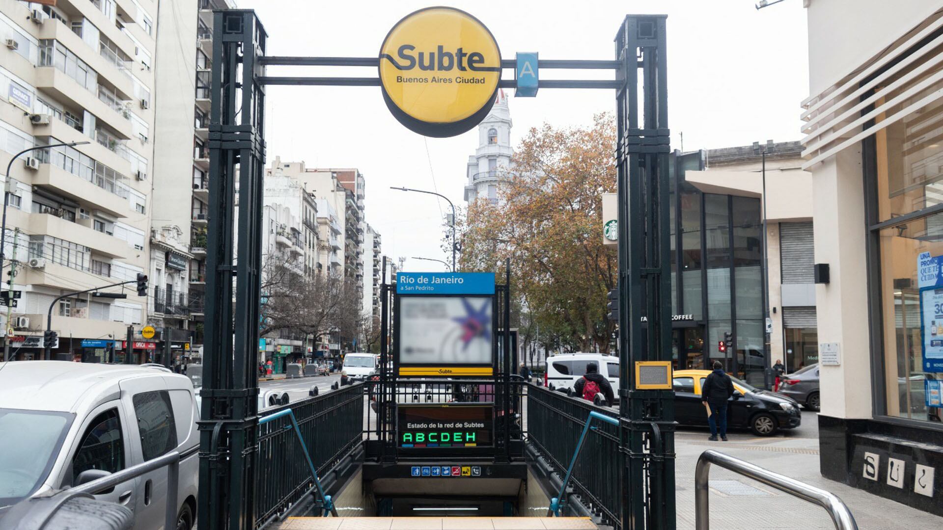 La empresa Emova cuestionó la medida de fuerza convocada por la AGTSyP que paralizará la Línea A desde las 19 horas. (buenosaires.gob.ar)