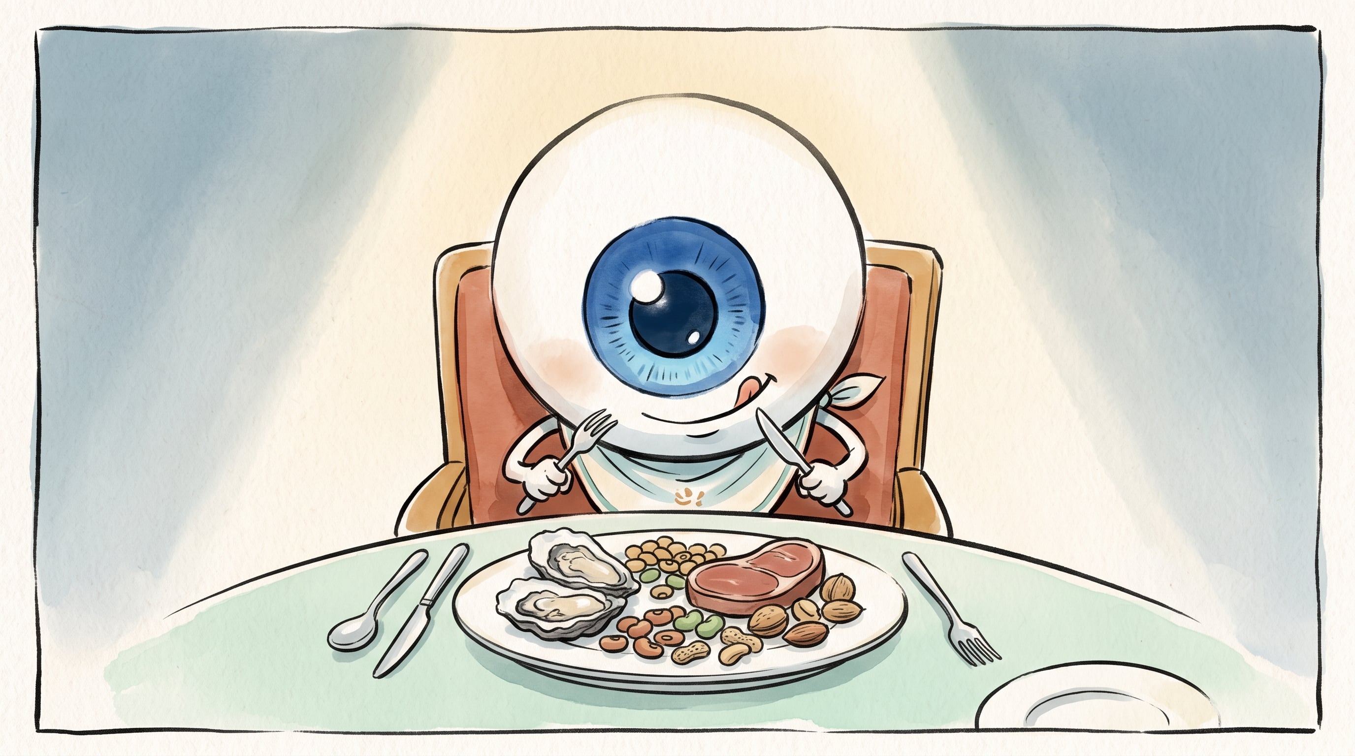 El zinc participa en funciones biológicas vinculadas con la salud de la retina (Imagen Ilustrativa Infobae)