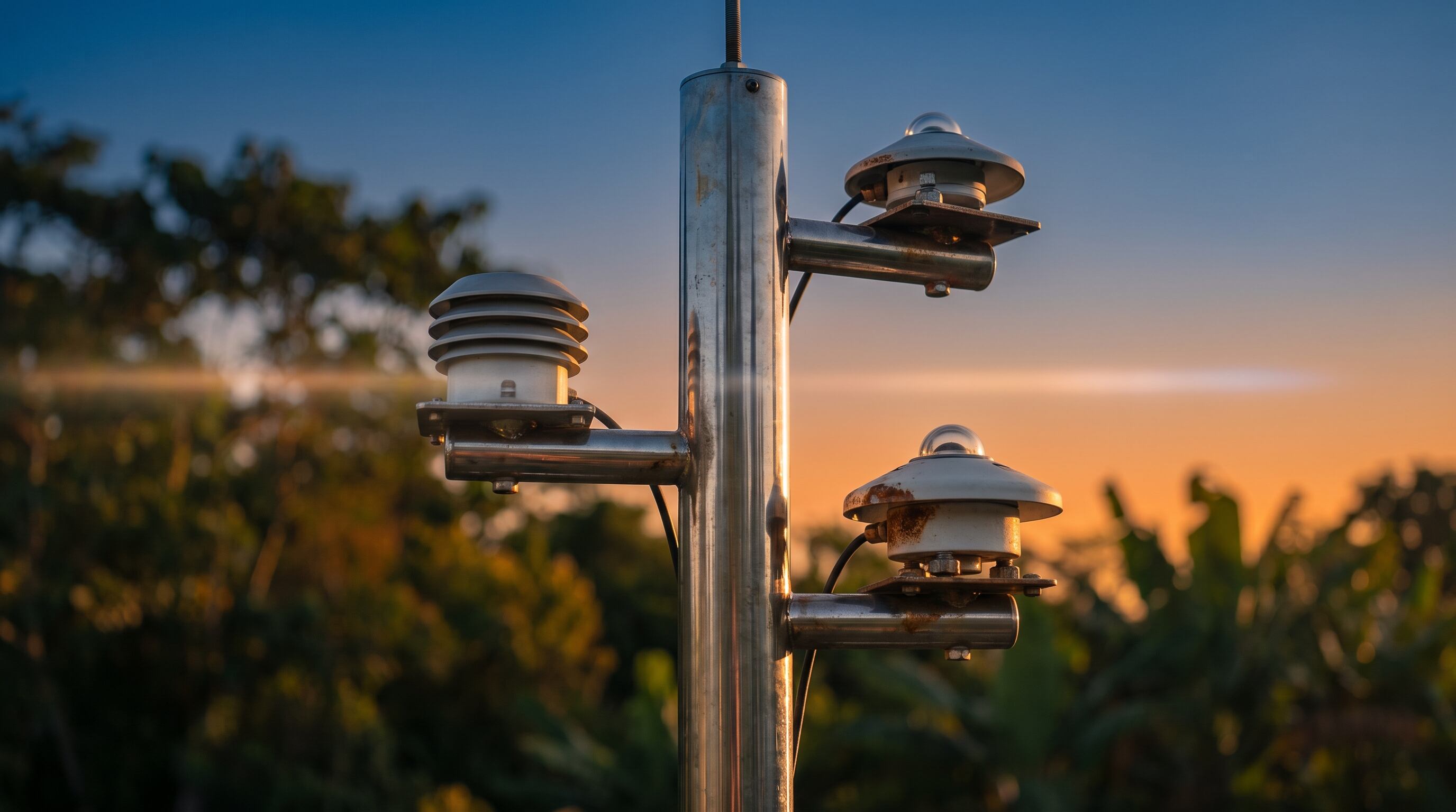 Instrumentos instalados cerca del ecuador registran la radiación solar durante el año, un factor que ayuda a explicar la escasa diferencia térmica entre las estaciones (Imagen Ilustrativa Infobae)