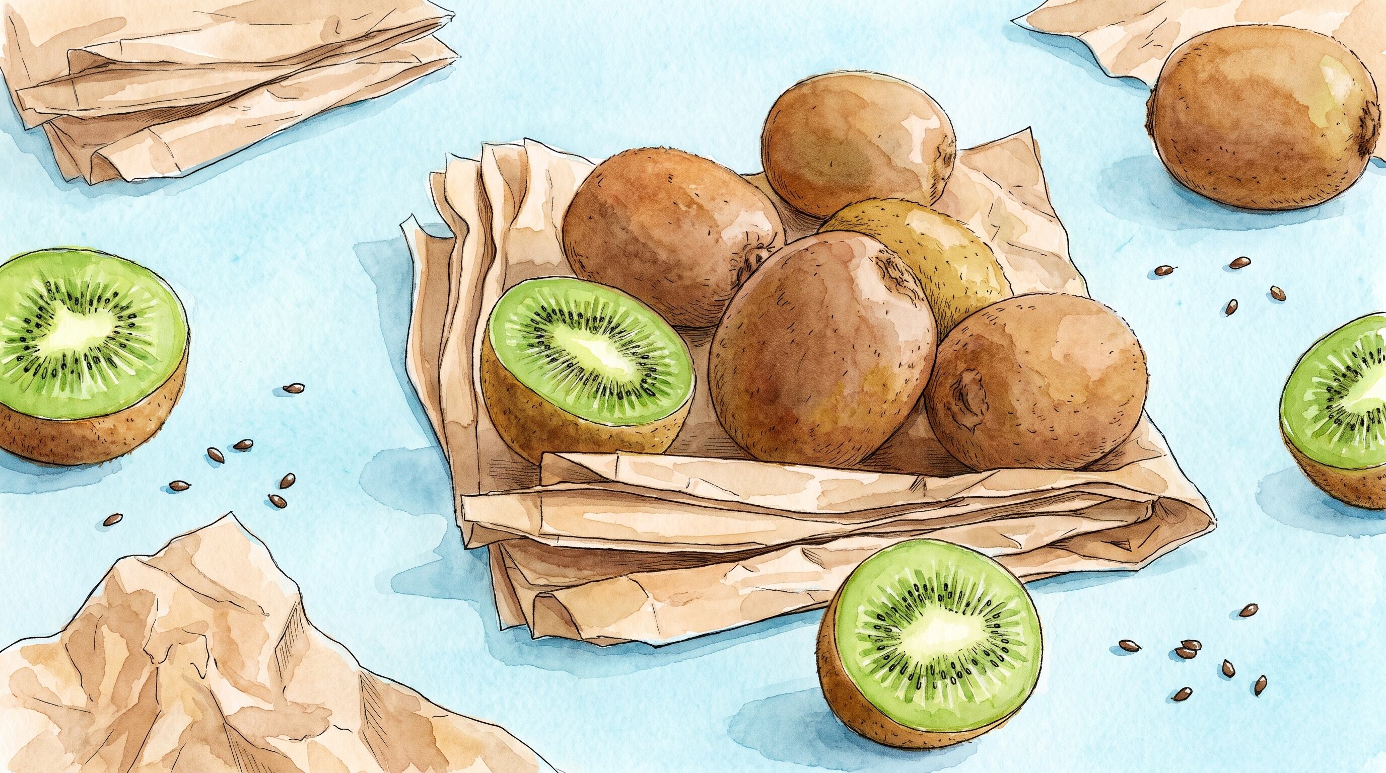 El kiwi aporta fibra, vitamina C, folato y potasio dentro de una dieta variada. (Imagen Ilustrativa Infobae)