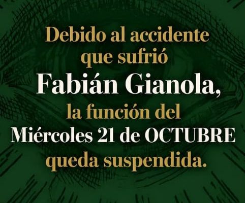 Qué pasará con la obra de Fabián Gianola luego del accidente: “Le pedí al cirujano que me deje trabajar”