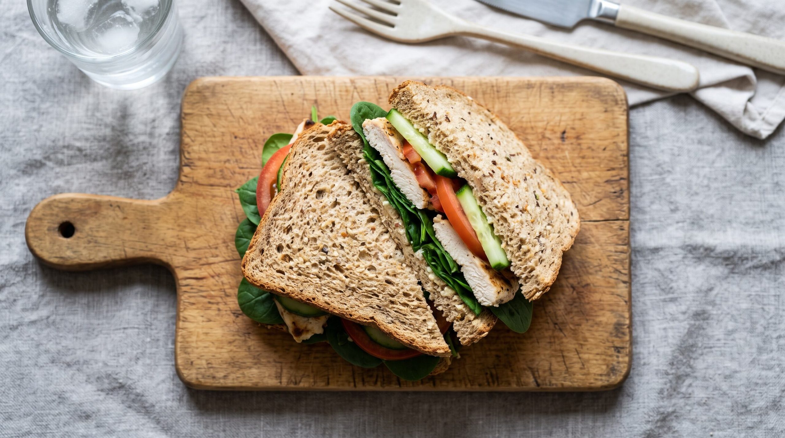 Qué tener en cuenta al preparar sándwiches cuando se busca controlar la glucosa