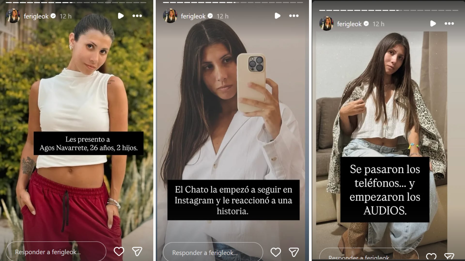 Fernanda Iglesias fue la encargada de dar la información