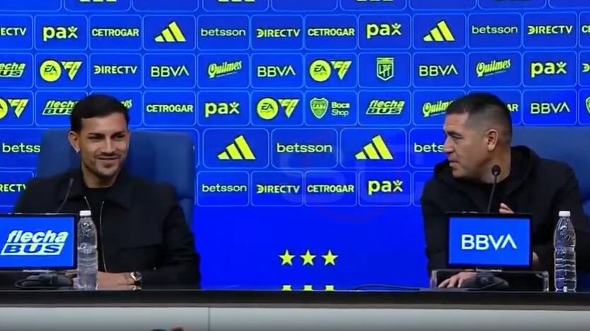 Riquelme elogió a Leandro Paredes