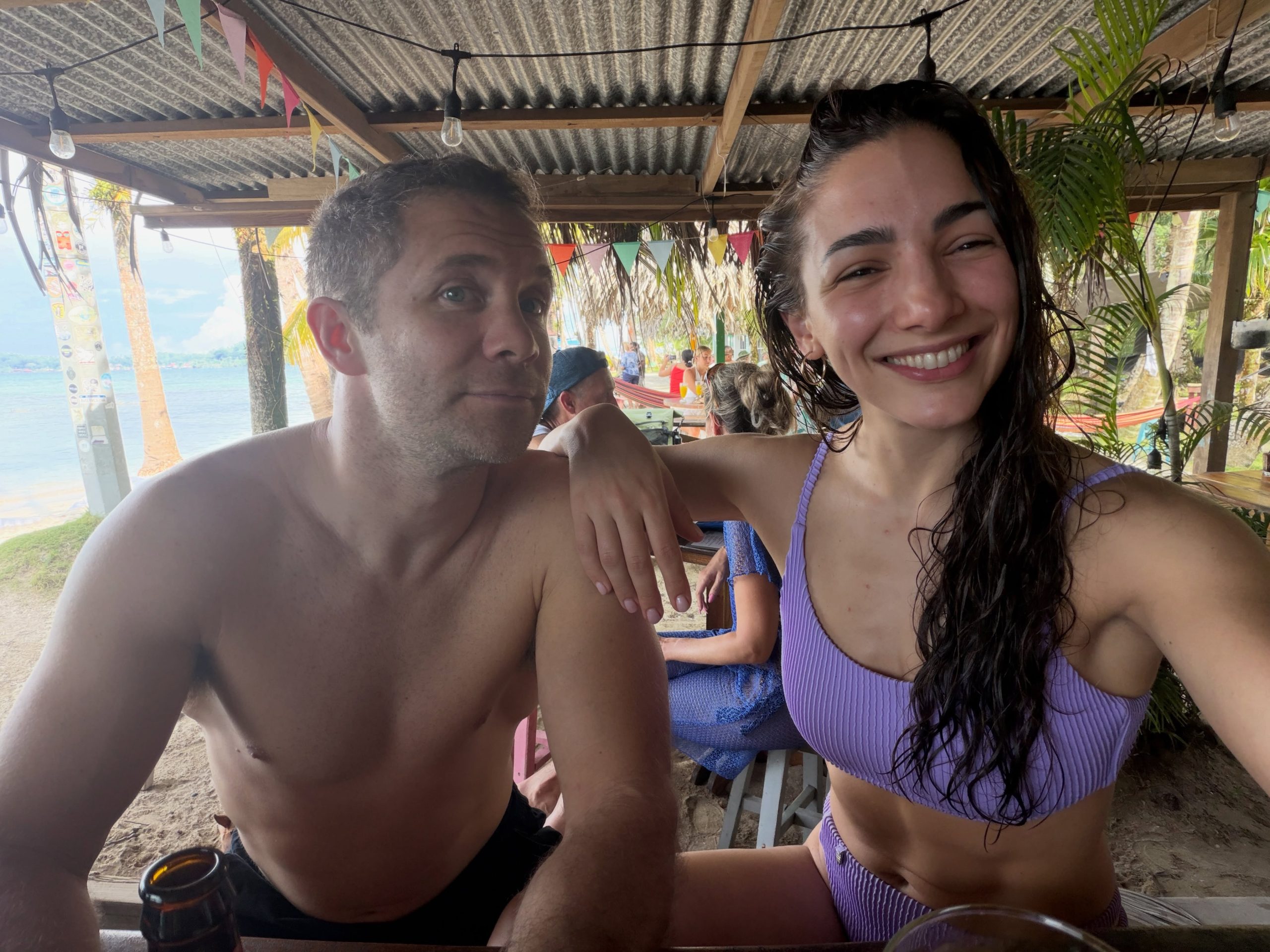 Thelma Fardín y Nico Riera disfrutan de su amor en el Caribe: “Con mi persona favorita”