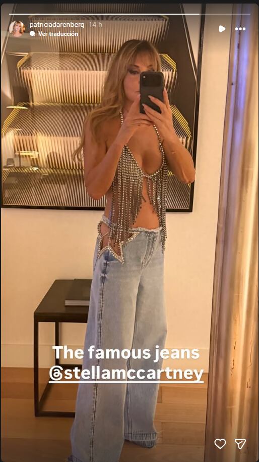 Tras la polémica por el look de Wanda Nara en los Martín Fierro, una figura de la socialité italiana posó con la prenda