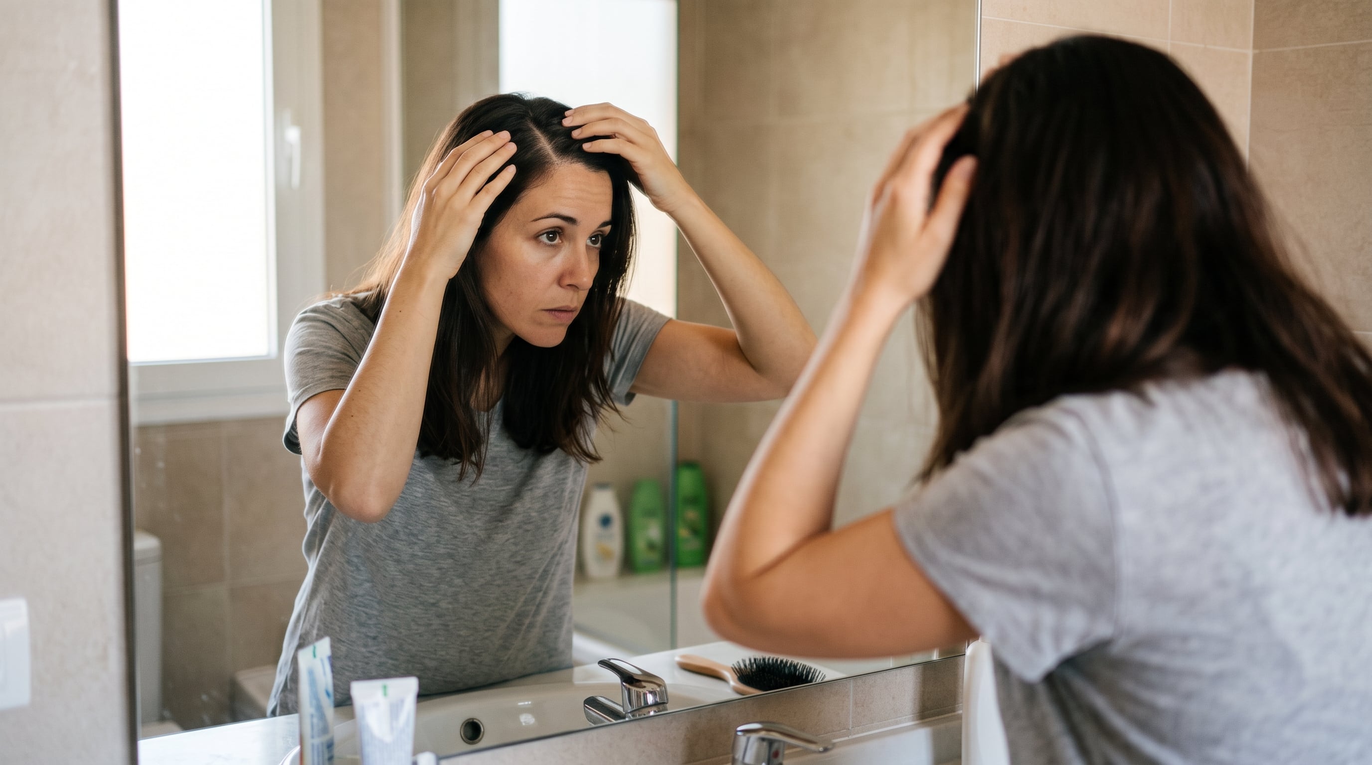 La Academia Estadounidense de Dermatología sostiene que el diagnóstico de la pérdida capilar requiere la revisión de antecedentes clínicos, del cuero cabelludo y análisis de sangre (Imagen Ilustrativa Infobae)