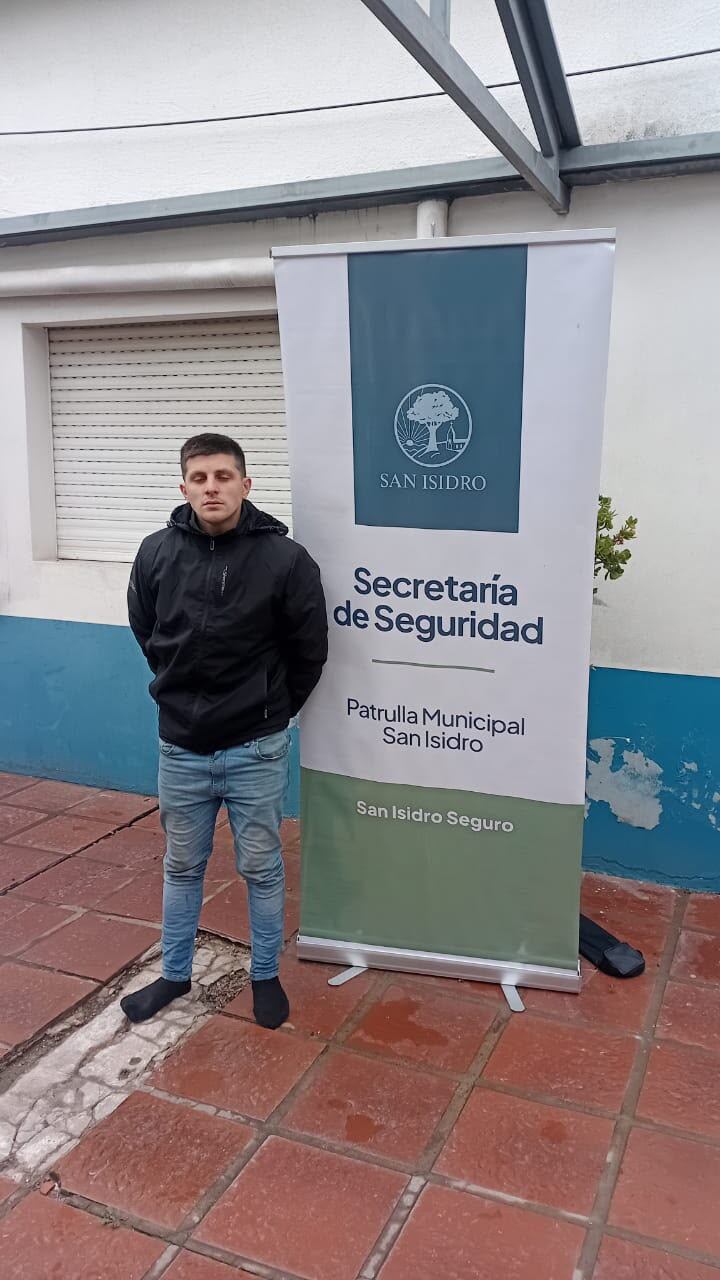 Uno de los detenidos