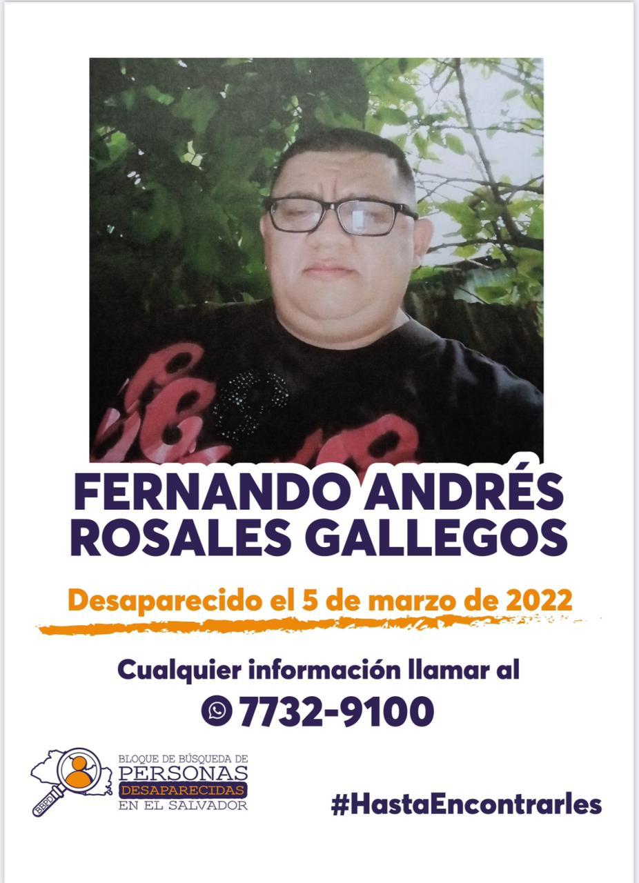 “Una cámara captó que lo venían siguiendo”: La última señal de Fernando Rosales y la búsqueda de justicia en El Salvador