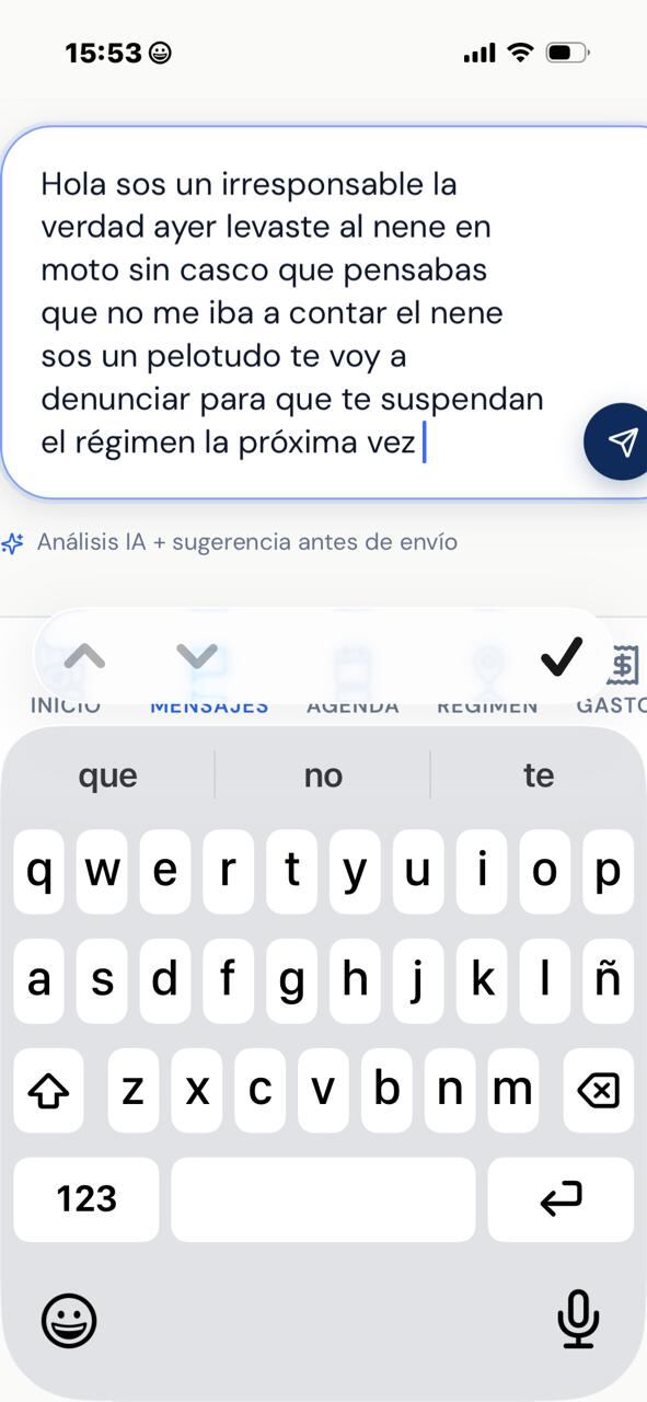 La plataforma permite exportar las conversaciones completas en archivos PDF para sumarlas a los expedientes judiciales