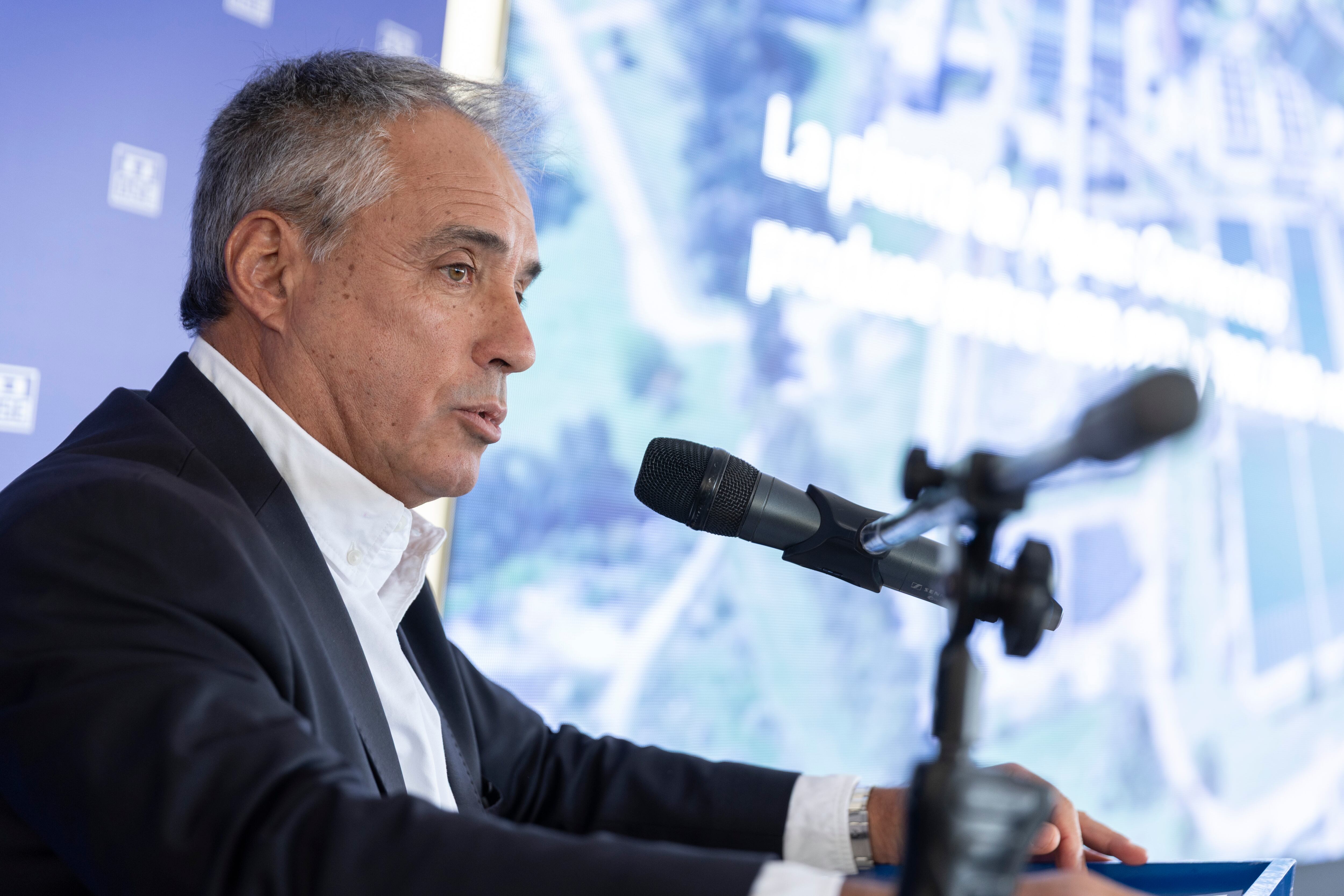 .El presidente de la Cámara de la Construcción de Uruguay y director de Saceem, Alejandro Ruibal (Camilo dos Santos Ayala, Presidencia)
